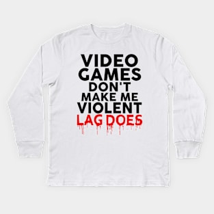 Videogames Kids Long Sleeve T-Shirt